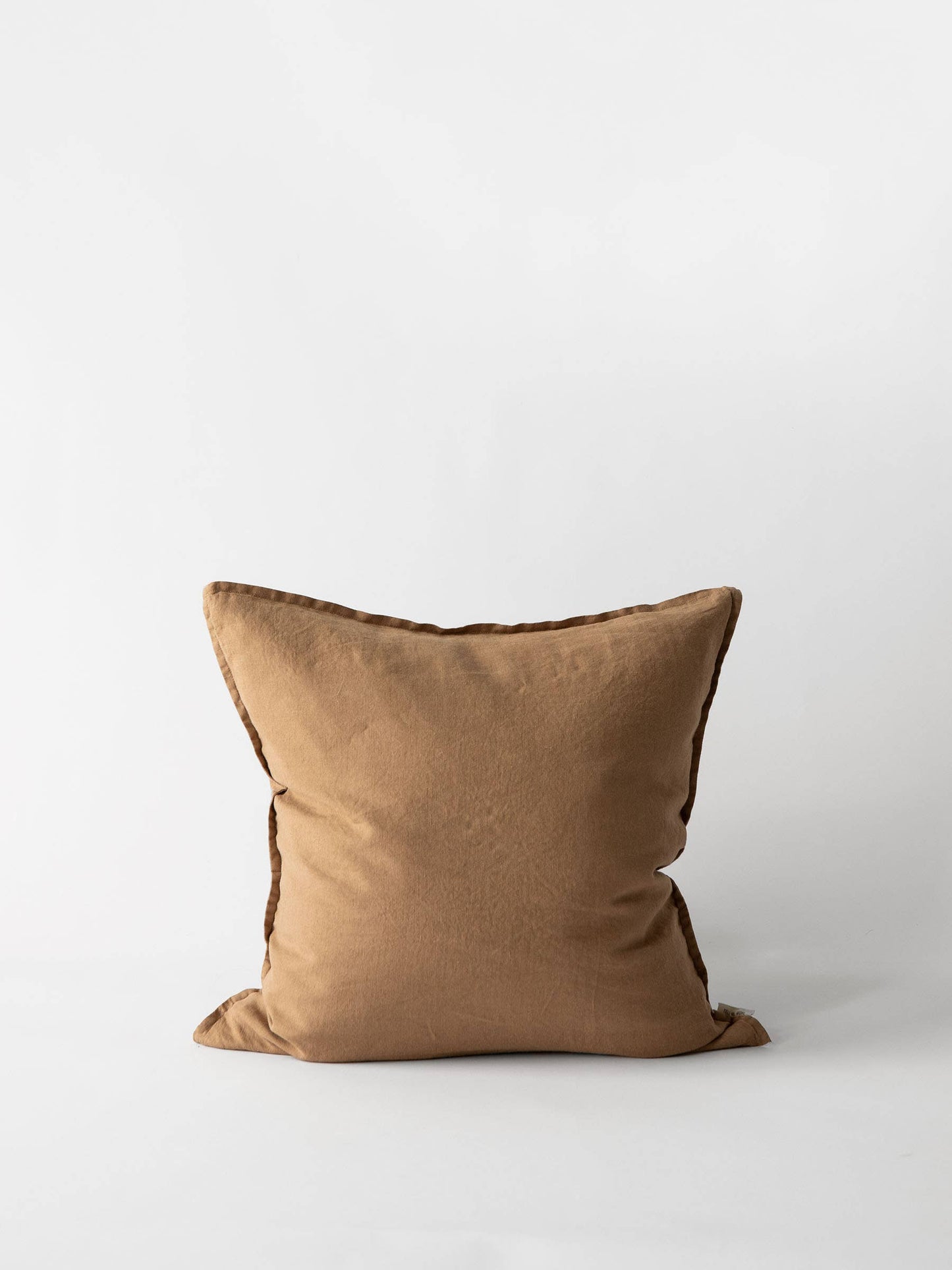 Linen Cushion Cover in Hazelnut