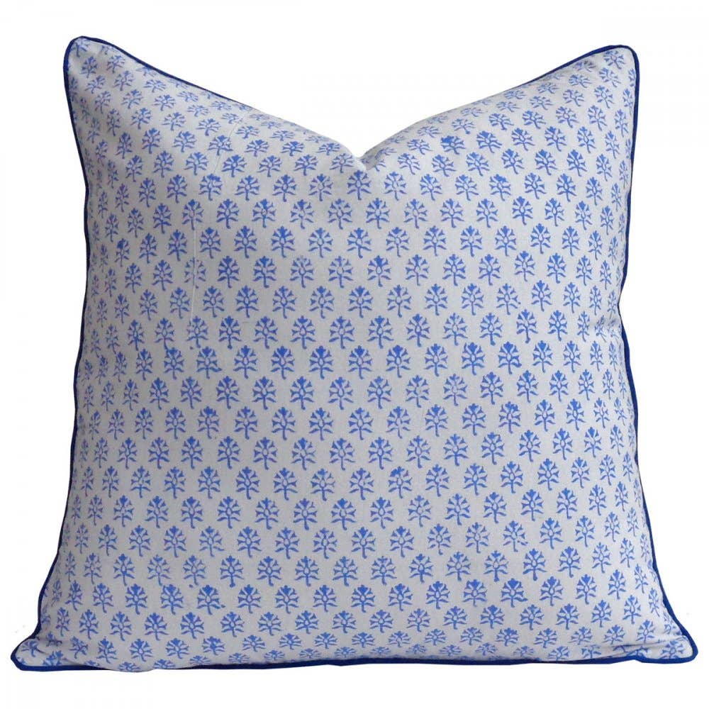 Theodore Blue Cushion Cover