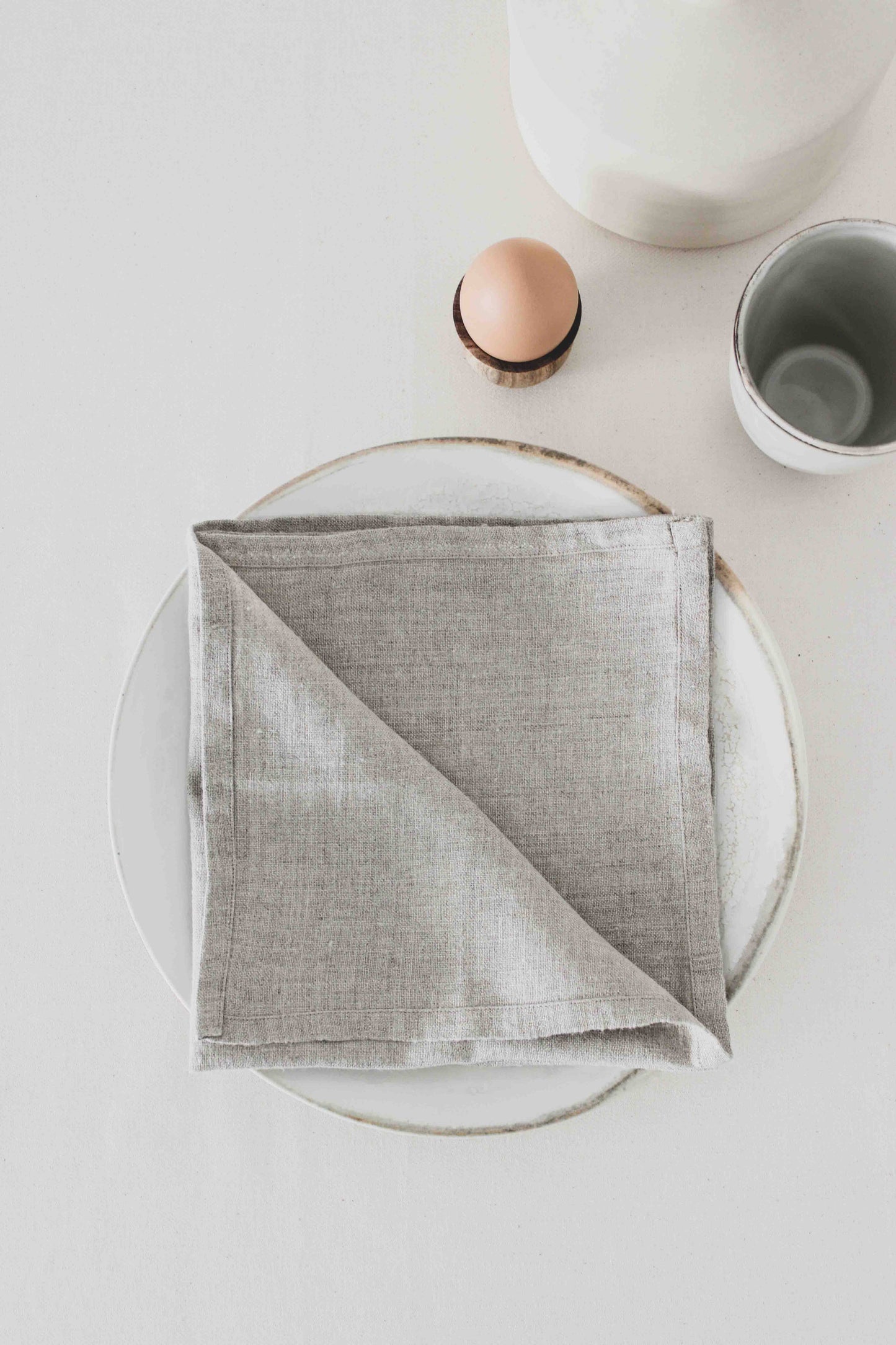 Linen Napkins in 'Natural' - Set of Four