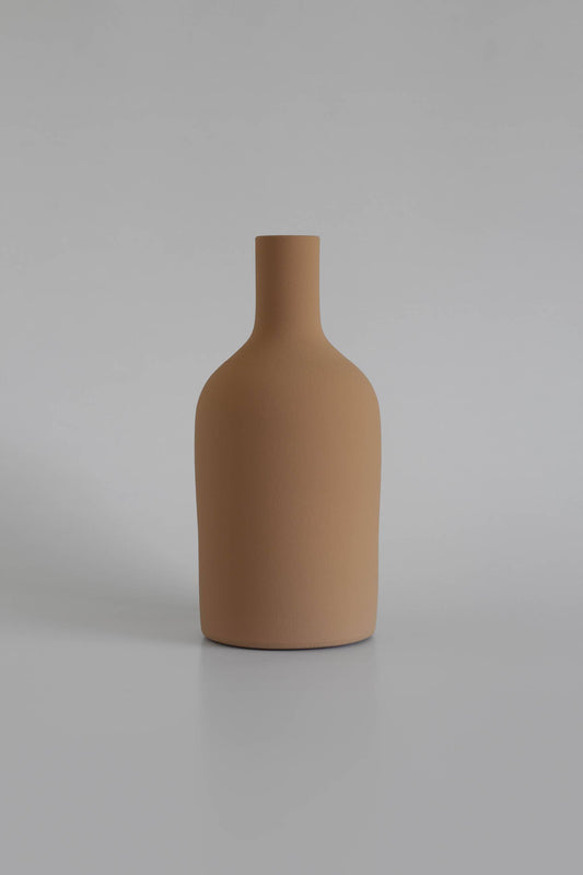 Peach Ceramic Vase - Blanc 02