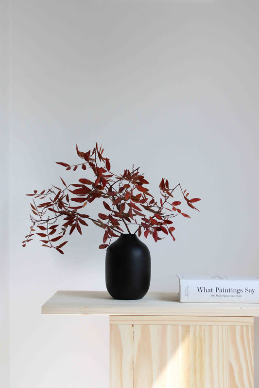 The Island Collection 04 - Black Vase