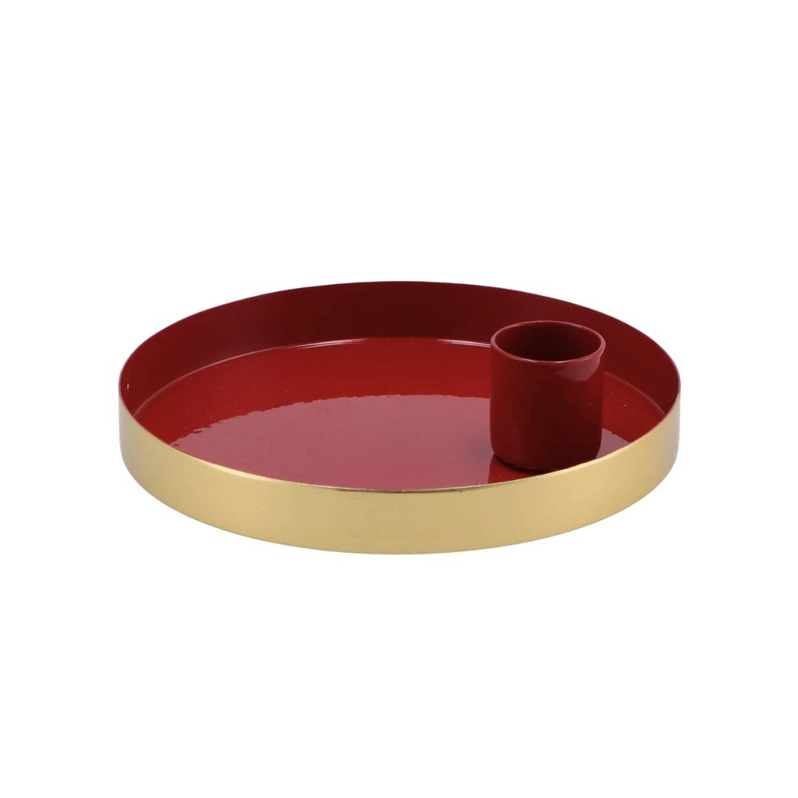 Golden Circle Red Candlestick