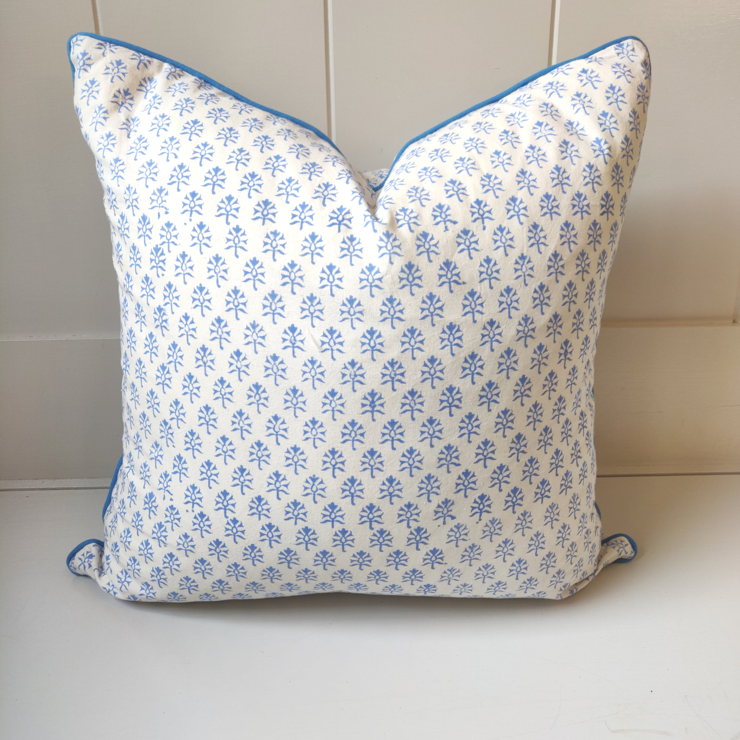 Theodore Blue Cushion Cover