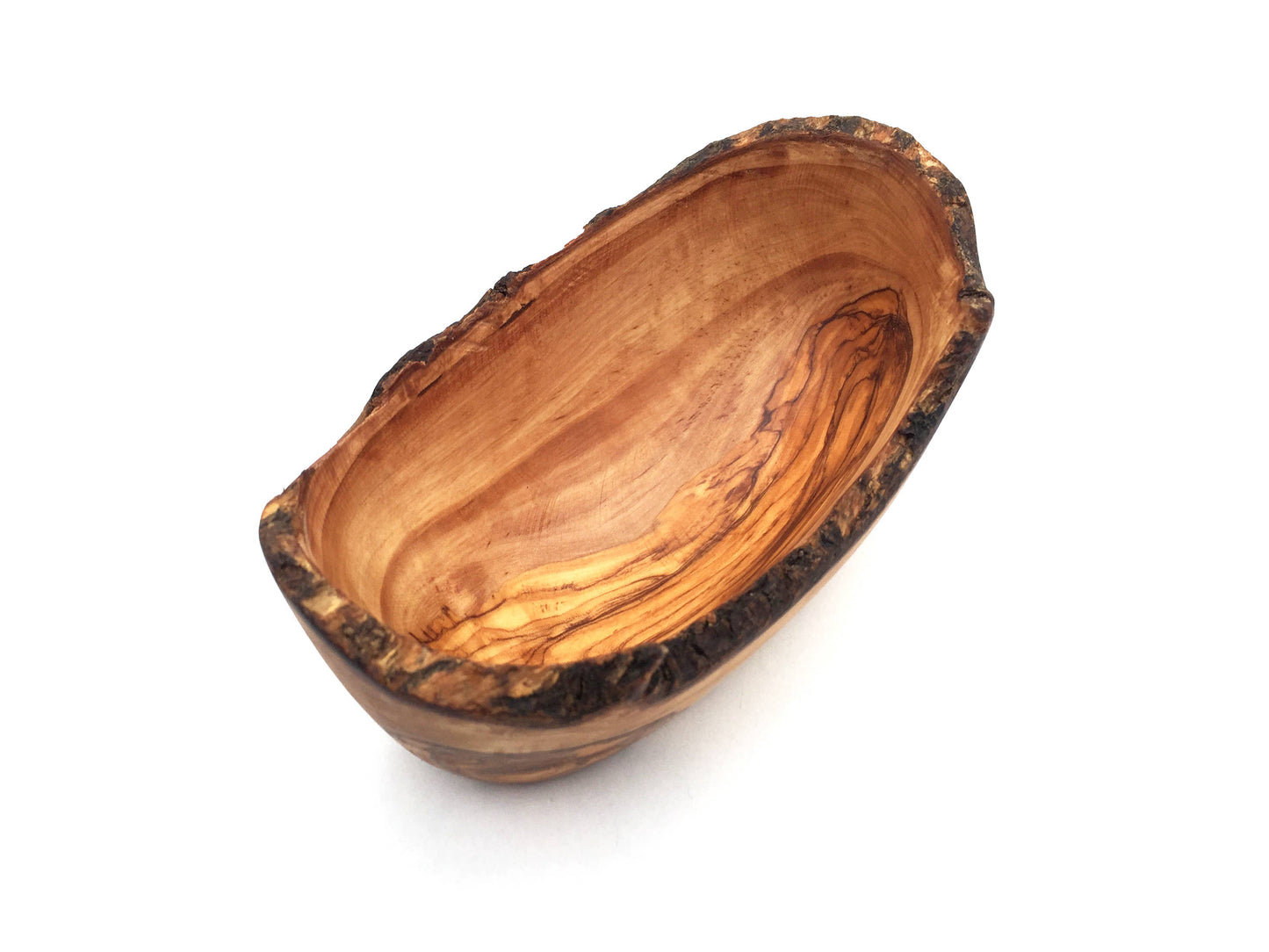 Olive Wood Oval Bowl