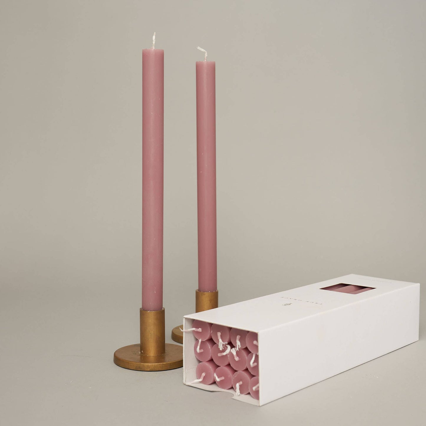 Dining Candles - Set of 2, in Various Colours