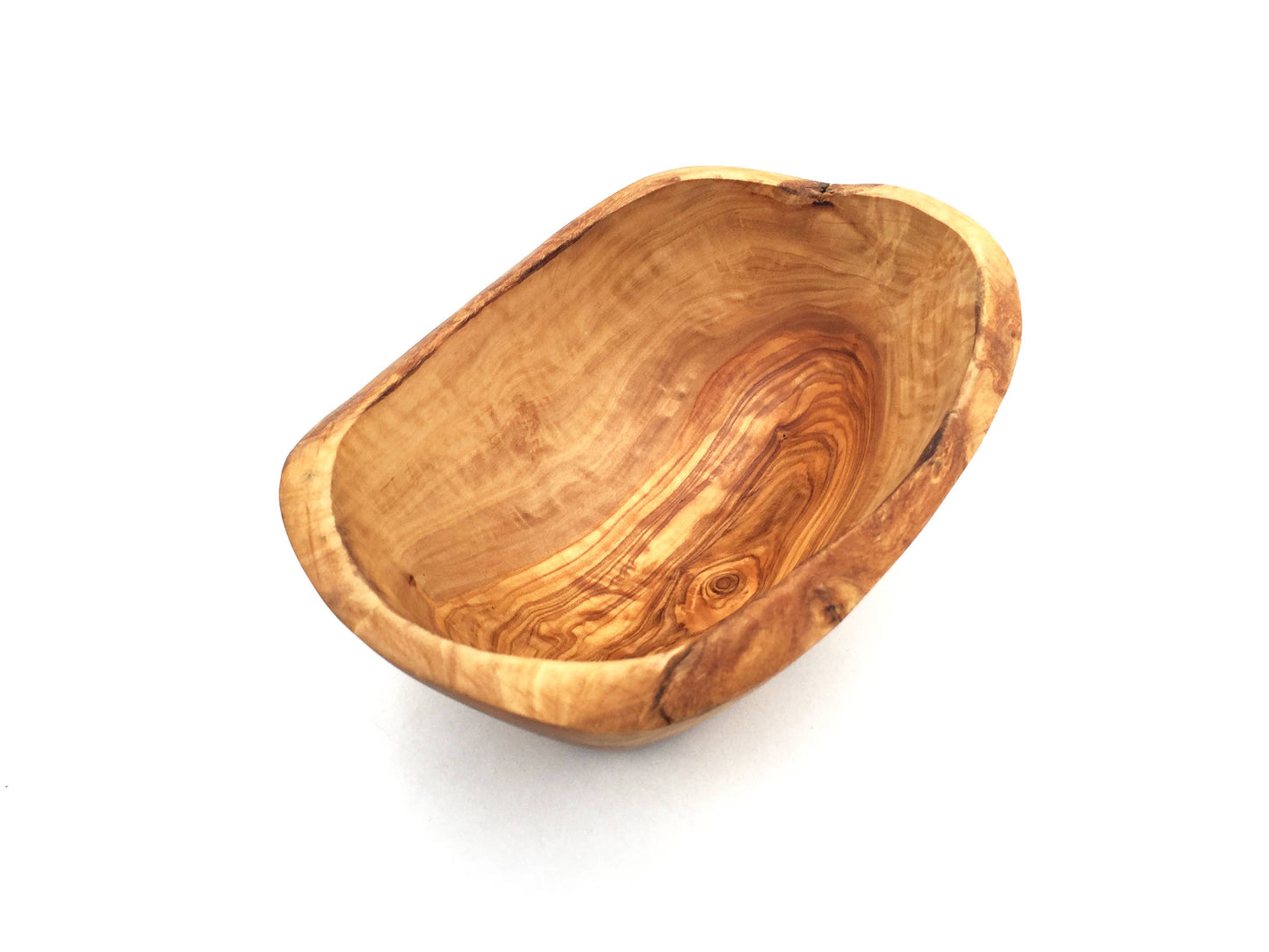 Olive Wood Oval Bowl