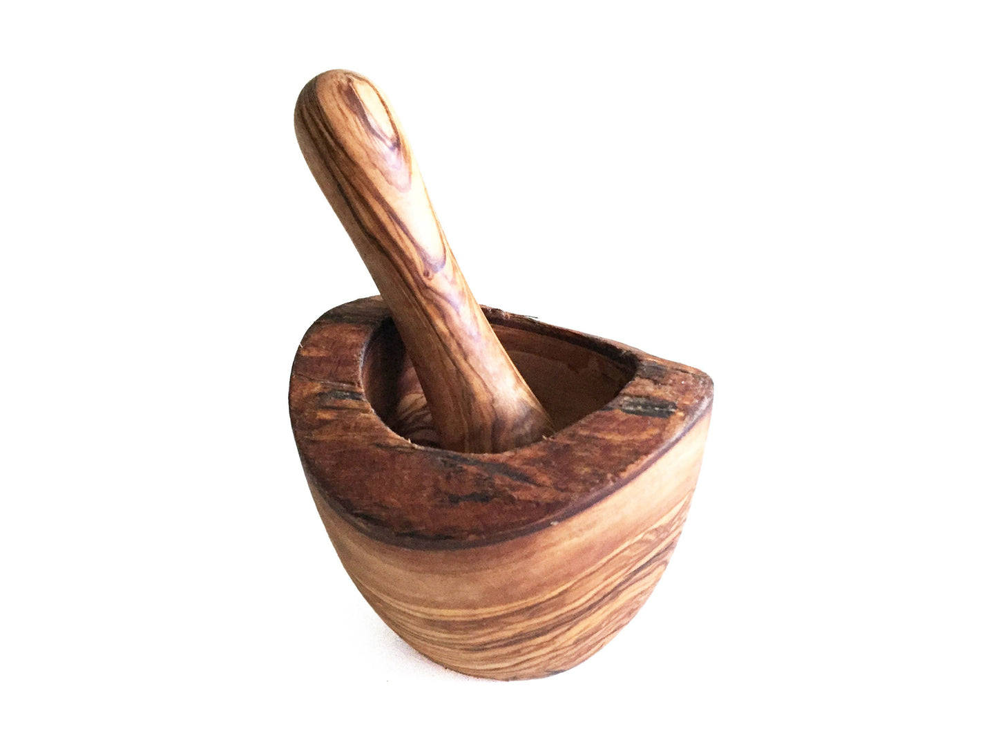 Olive Wood Mortar & Pestle