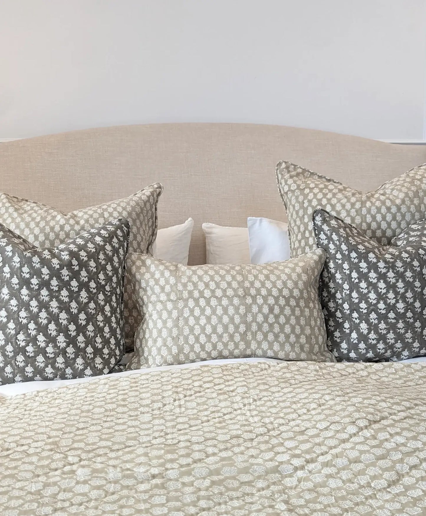 Romeo Cushion Cover - beige/natural