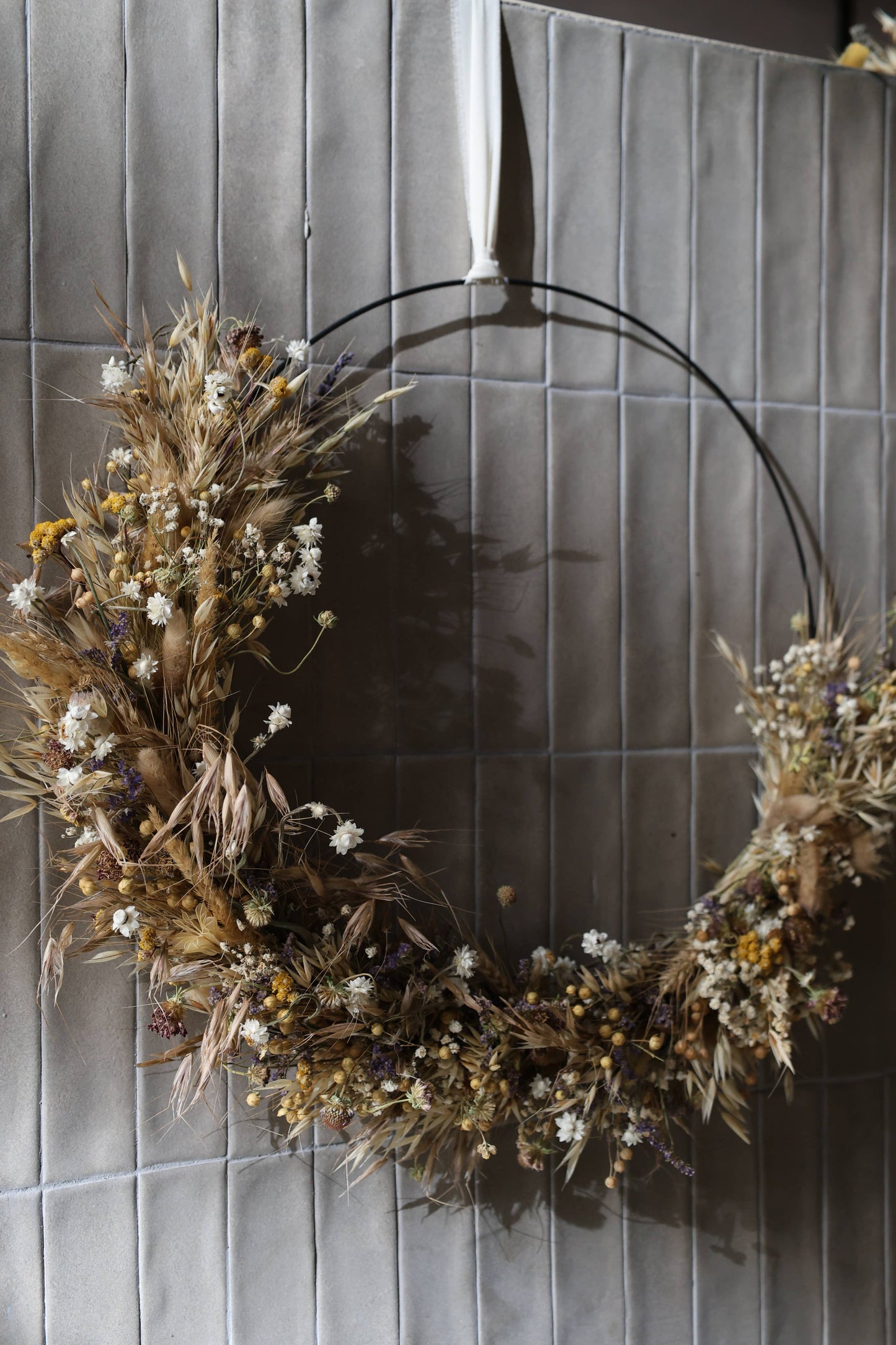 Dried flower wreath DEIÀ