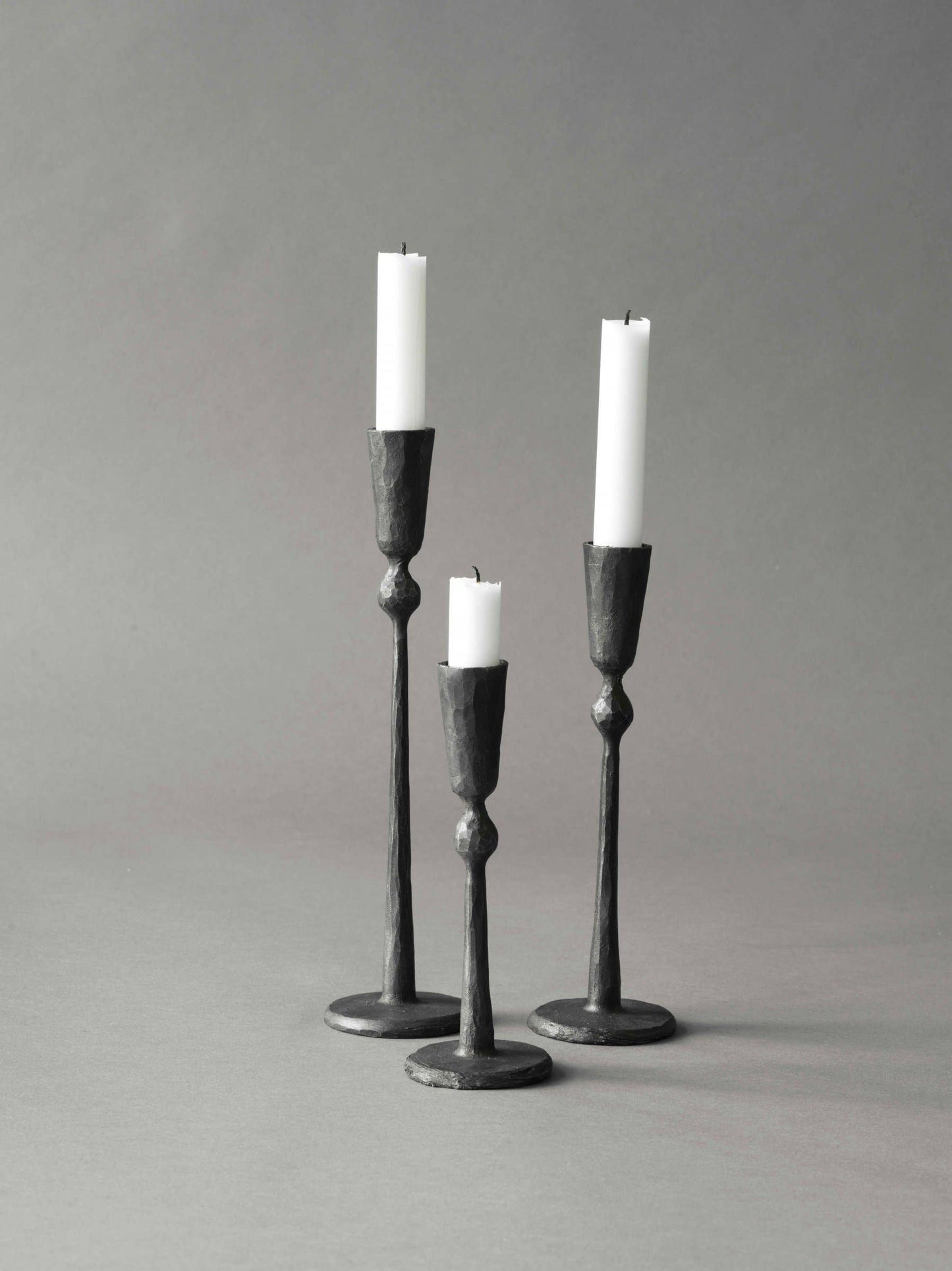 Boule Candle Holder in Black - S / M / L