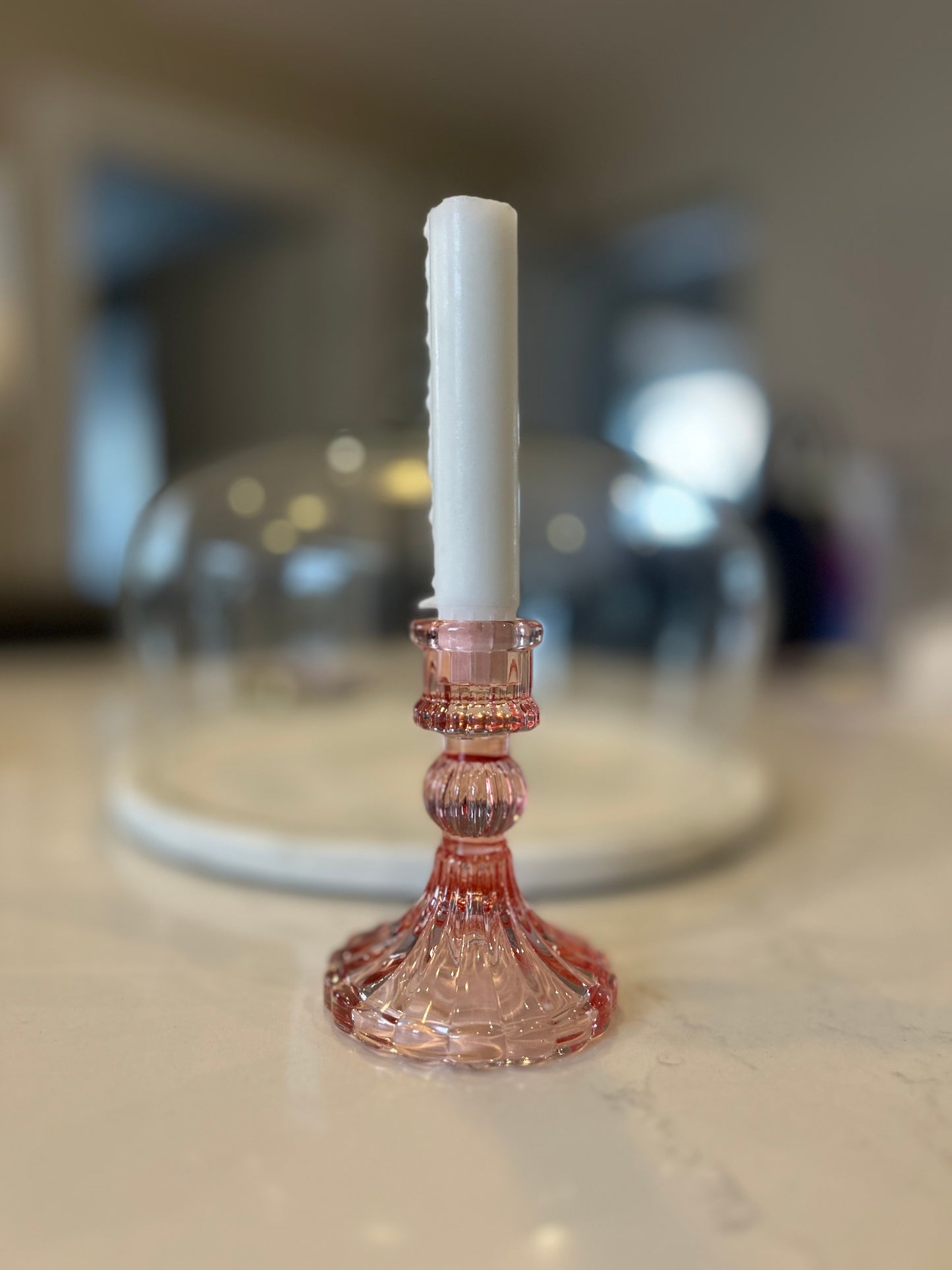 Blush Glow Candle Holder