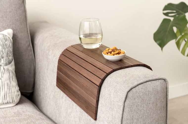 Bamboo Sofa Arm Tray