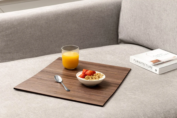 Bamboo Sofa Arm Tray