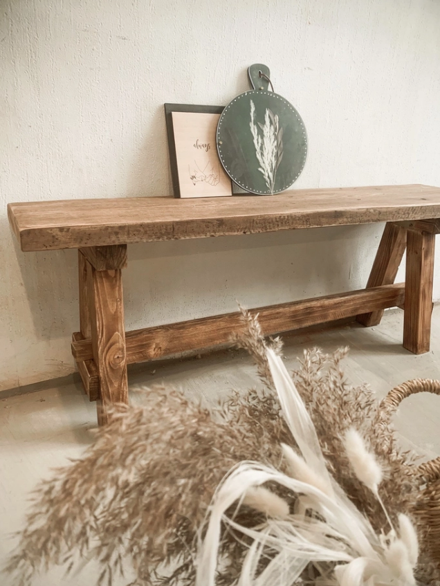 Gerti Reclaimed Wood Bench