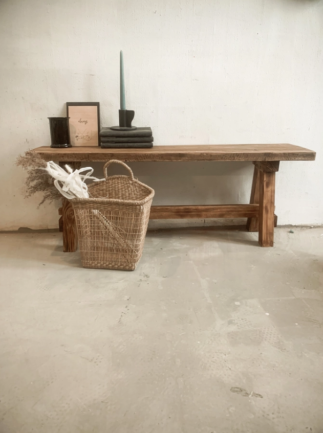 Gerti Reclaimed Wood Bench