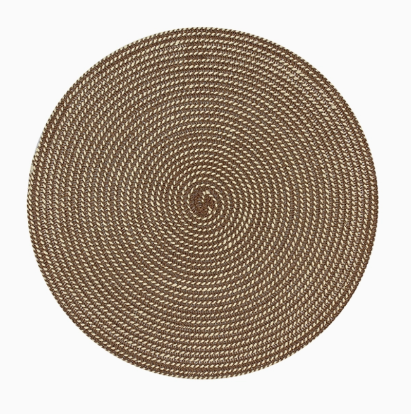 Round Placemat Set - Set of 6 - Various Colours