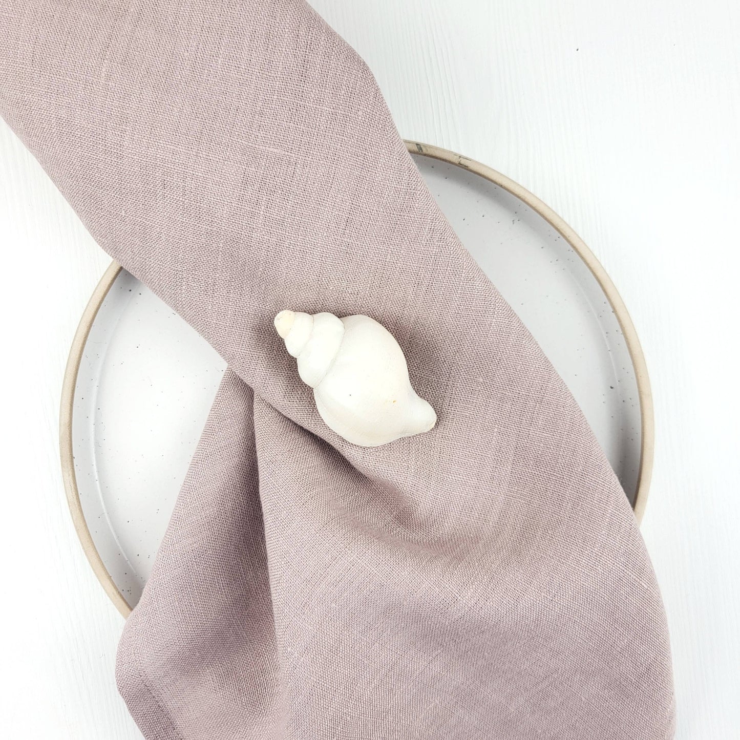 Pink Linen Napkins - Set of 4