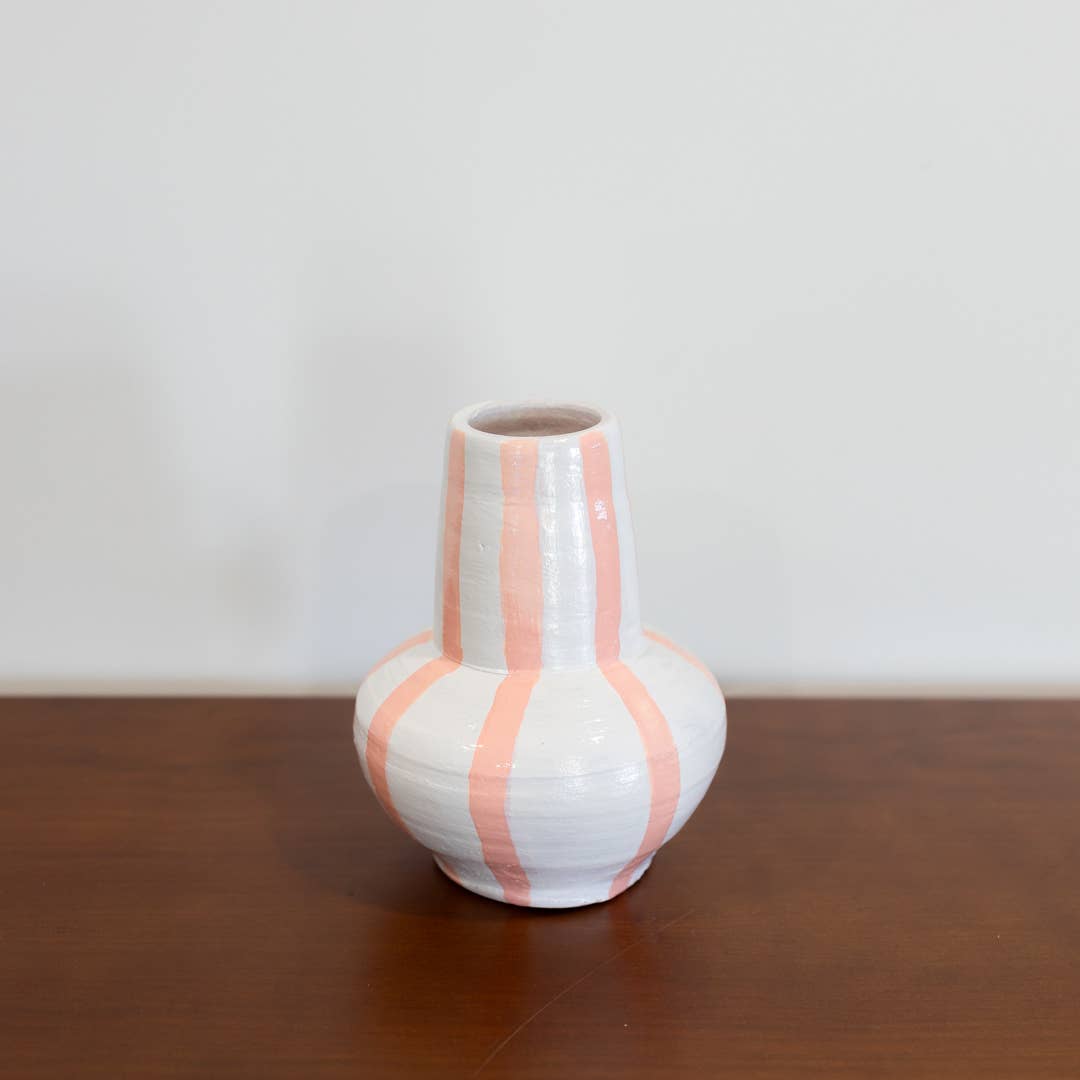 Pompeia Handpainted Ceramic Vase