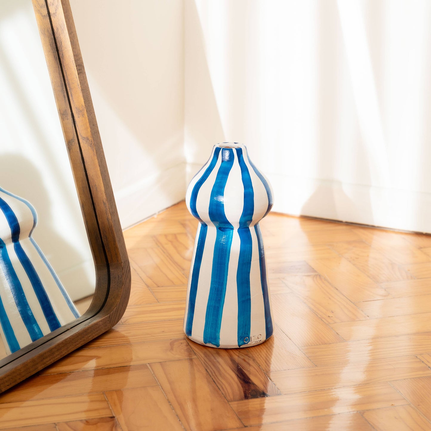 Lucca Striped Vase