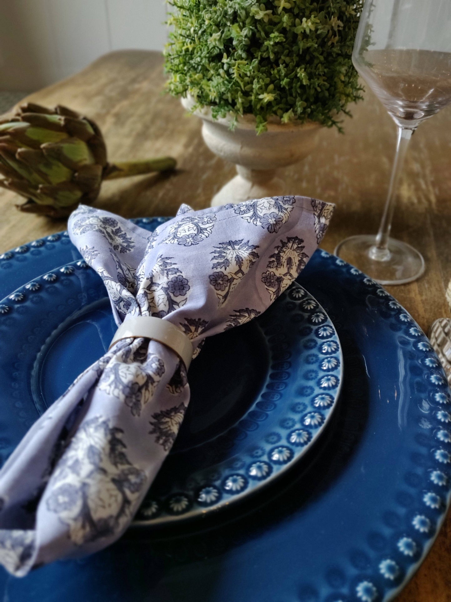 Pia Lilac Napkin, Set of 4