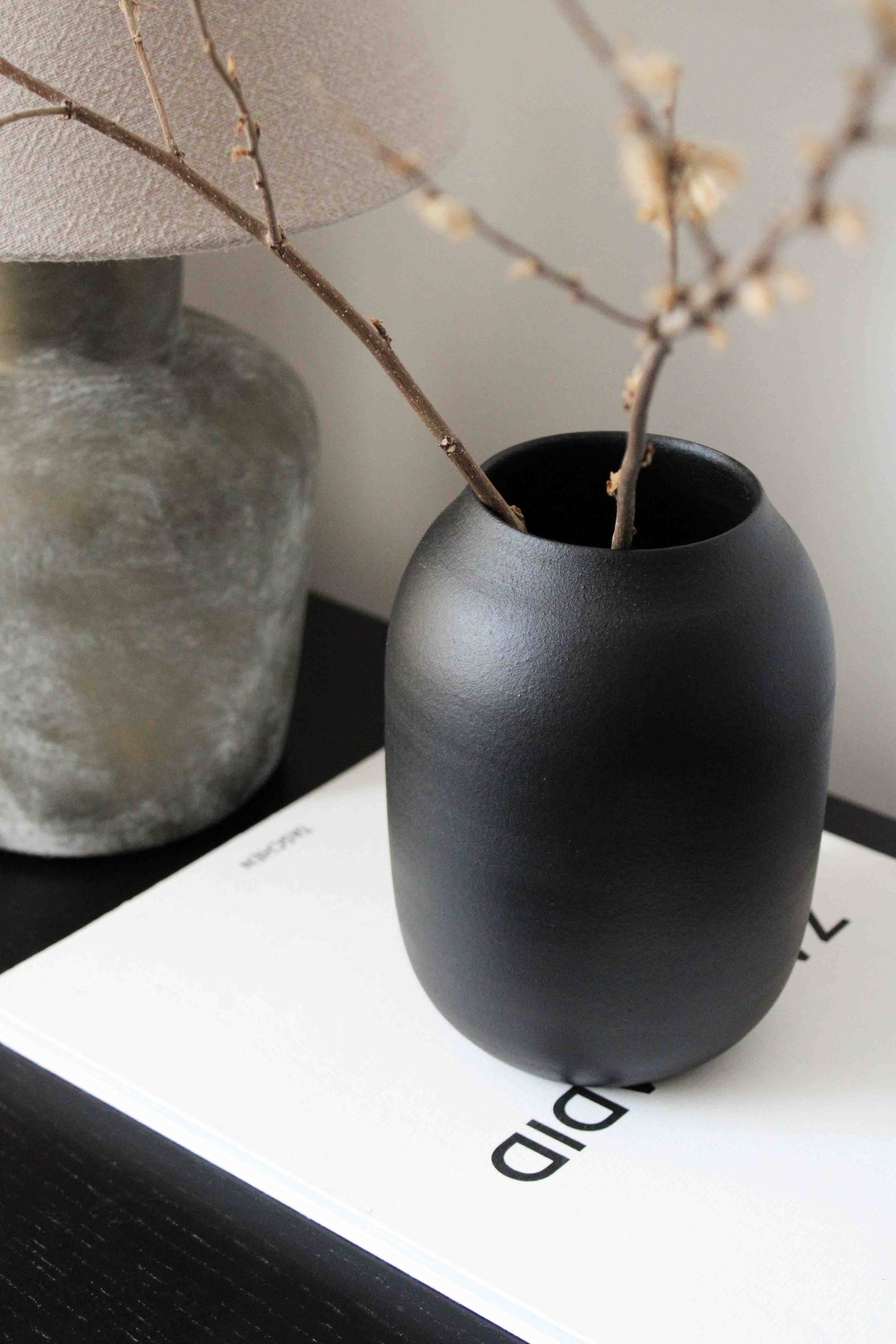 The Island Collection 03 - Black Vase